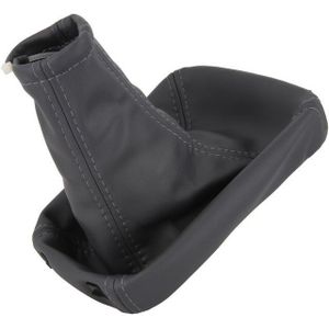 RECAMBO Schalthebel Schaltknauf, Schaltsack, Wahlhebel, Kappe für Opel Astra G, 1998-2009, Plug & Play, Schaltmanschette, mit Rahmen, grau