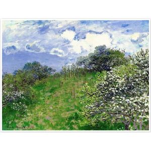 Posterlounge Poster Claude Monet, Frühling, Wohnzimmer Malerei