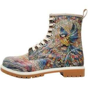 DOGO Boots Mosaical Damen Boots / Female Schnürboots Vegan