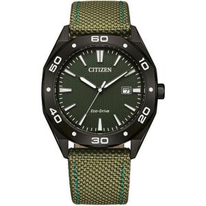 Citizen Solaruhr BM7635-01X, Armbanduhr, Herrenuhr, analog, Tag, Batterie-Entladungsanzeige
