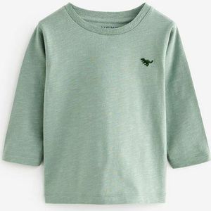 Next Langarmshirt Einfarbiges Shirt (1-tlg)