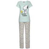 PEANUTS Pyjama (2 tlg) mit Snoopy und Woodstock Druck