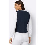 Sieh an! Jerseyweste Jeansweste