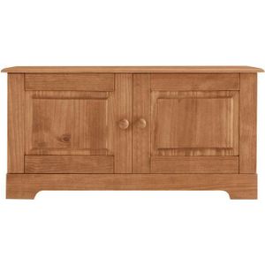 Home affaire Sitzbank Lisa, mit Stauraum und 2 Drehtüren, Breite 90 cm