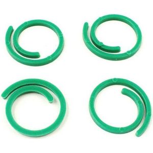 Global Partner Spalier Stammartikel Pflanzenklammer, 40er Pack Set, 40 St., Pflanzenklammern, Pflanzenbinder Pflanzenhalter Verbinder Pflanzen Halter Pflanzstab