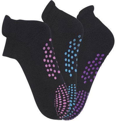 Lavana ABS-Socken (Packung, 3-Paar) mit farbigen Noppen