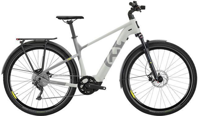 Husqvarna E-BICYCLES E-Bike Trekkingrad E-Trekkingbike Grand Pather 4, 11 Gang Tektro RD-M550 Schaltwerk, Kettenschaltung, Mittelmotor, 630 Wh, (28 Zoll, Yamaha Motor, Scheibenbremsen, mit Straßenzulassung), Pedelec, Elektrofahrrad für Herren