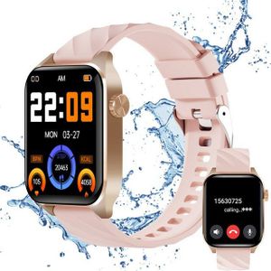 Fanttik Smartwatch Damen Herren mit Bluetooth Anrufe Smartwatch (4,69 cm/1,85 Zoll) HD-Display Smart Watch IP68 Wasserdicht, Sportuhr 100+Sportmodi, Fitnessuhr Herzfrequenz Schlafmonitor Schrittzähler für Android iOS