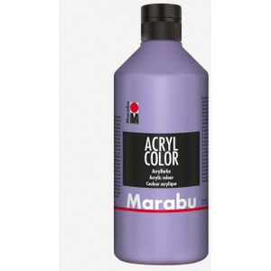 Marabu Acrylfarbe Marabu Acrylfarbe Acryl Color, 500 ml, lavendel 007