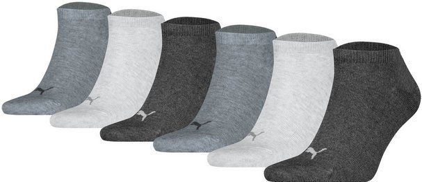 PUMA Sneakersocken Unisex Socken 6er Pack Baumwolle (Packung, 6er Pack)