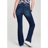 H.I.S Bootcut-Jeans High-Waist hohe Taille, Bootcut, mit Used-Effekten, auch in Langgrößen