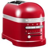 KitchenAid Toaster Artisan 5KMT2204EER EMPIRE ROT, 2 kurze Schlitze, für 2 Scheiben, 1250 W, mit Sandwichzange