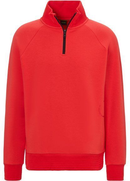 BOSS GREEN Sweatshirt Saggel mit Markenlabel