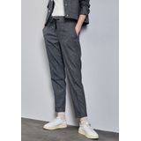 STREET ONE Stoffhose Style Bonny in Melange Optik