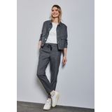STREET ONE Stoffhose Style Bonny in Melange Optik