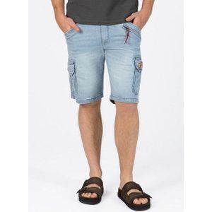 TIMEZONE Jeansshorts Denim Jeans mit Cargo Design und Reißverschlusstasche Regular RykerTZ Short