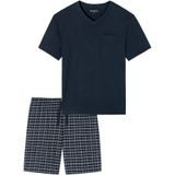 Schiesser Shorty "Ebony" (2 tlg) mit aufgesetzter Brusttasche