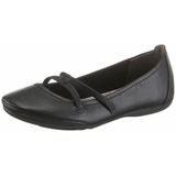 Tamaris Caterina Ballerina Flats, Festtagsmode, Slipper mit Gummizugriemchen