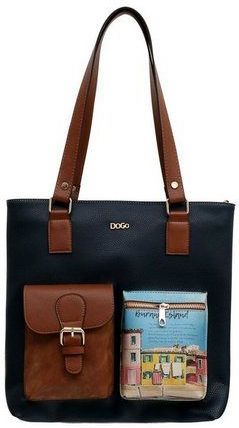 DOGO Umhängetasche Multi Pocket Bag Farbig Damen Handtaschen (Fashion) / Neutral, Vegan