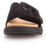 Gabor Pantolette, Plateau, Sommerschuh, Schlappen mit großer Zierschnalle