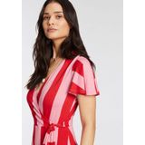 Laura Scott Midikleid mit Kontraststreifen