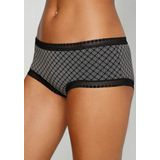 LASCANA Panty (3er-Pack) aus elastischer Baumwolle mit weicher Spitze