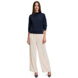 Betty&Co Strickpullover Betty & Co Strickpullover mit Stehkragen (1-tlg) Struktur