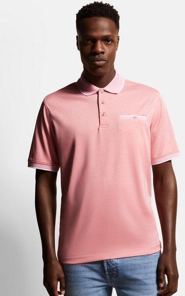 bugatti Poloshirt mit Kontraststreifen