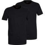 bugatti T-Shirt Bari (Packung, 2-tlg., 2) mit Rundhals-Ausschnitt, Kurzarm