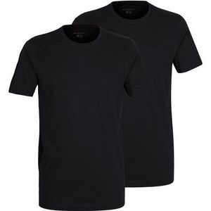 bugatti T-Shirt Bari (Packung, 2-tlg., 2) mit Rundhals-Ausschnitt, Kurzarm
