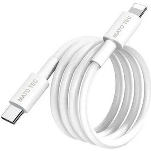 Alpha Electronics Ladekabel passt für iPhone 8 11 12 13 14 X XS XR Pro Max Mini Autoladekabel, USB-C, Lightning (100 cm), Datenübertragung