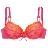 LASCANA Bügel-BH Wanda mit Zierschnürung und Stickerei Spitze, Dessous