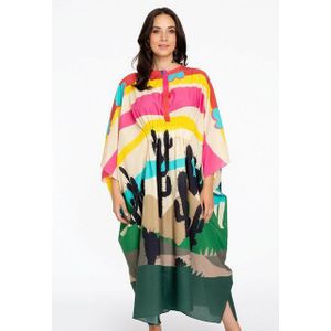 YOEK A-Linien-Kleid Damen Kleid Große Größen