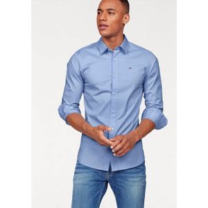 Tommy Jeans Langarmhemd Sabim Stretch Hemd Shirt Stretch Hemd, Premium, Slim Fit, mit Elasthan