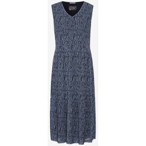 CECIL Maxikleid V-Neck Print Mesh Dress