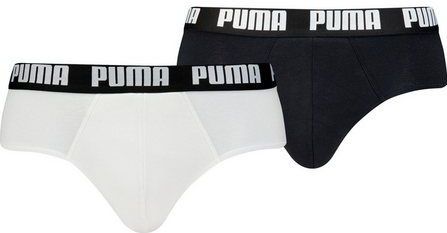 PUMA Slip MEN EVERYDAY BRIEFS 2P (2er Pack) mit bequemen Baumwollstretchstoff