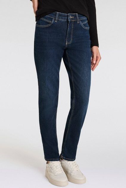 MAC Gerade Jeans MELANIE dragon-fly Dekoratibe Nietendetails auf der hinteren Tasche