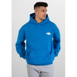 Smilodox Hoodie Vlery, Oversize Kapuzen Pullover, Langarm Hoody, Bequemes Sweatshirt Oversize, Sweater Pulli Lässig Lockerer Sitz Großer Print Sport Streetwear Gym