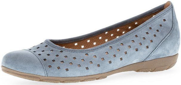 Gabor Ballerina, Slipper, Businessschuh, Halbschuh mit Hovercraft Luftkammerlaufsohle