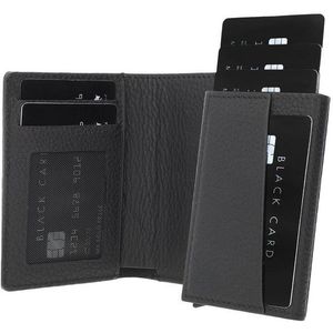 Solo Pelle Geldbörse Geldbörse abnehmbarem Kartenetui + Geldscheine und XL-Münzfach, Echt Leder, Made in Europe in elegantem Design mit RFID Schutz