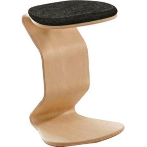 Mayer Sitzmöbel Sitzhocker 1116 (1 St), NEST NATURE Hocker medium mit flachem Kokos-Sitzpolster 1116