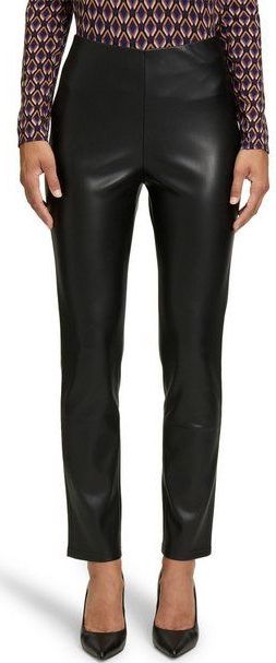 Betty Barclay Lederimitathose Betty Barclay Kunstleder-Leggings Slim Fit Material