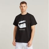 G-STAR T-Shirt Water burger loose r t