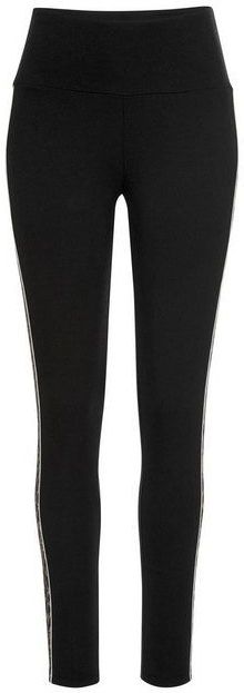 Buffalo Leggings mit Seitenstreifen in Leo-Muster