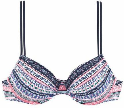 s.Oliver Bügel-Bikini-Top Barcelona, mit modernem Ethno-Print