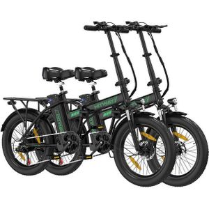 HITWAY E-Bike Klapprad Elektrofahrrad 20*3,0 Zoll Pedelec StVZO mit 36V12Ah Akku Max 35-90km, 7 Gang shimano shimano Schaltwerk, Kettenschaltung, 250W Heckmotor, 432 Wh, Damen/Herren E-Faltrad Max 35-90km mit Pumpe, Schloss