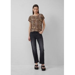 QS 7/8-Hose Ankle-Jeans Catie / Slim Fit / Mid Rise / Straight Leg / Super Stretch