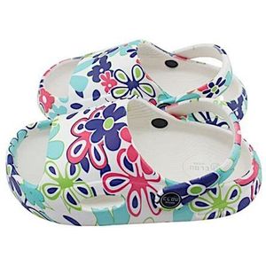 VewoTex Kinder Badelatschen mit Blumenmuster » Kinderschuhe "Clou Shoes" Clog (1 Paar, 1-tlg., Kein Set) Badeschlappen & Slipper » offene Sandalen mit Riemen & Cut-Outs