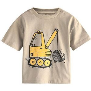 Next T-Shirt Kurzarm-T-Shirt mit Grafik-Print aus Baumwolle (1-tlg)