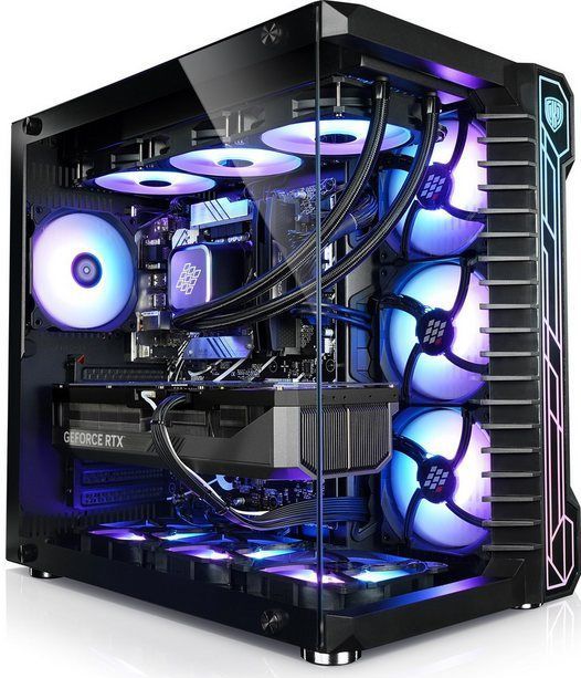 Kiebel Panorama XL 14 Gaming-PC (Intel Core i9 Intel Core i9-14900KF, RTX 5080, 64 GB RAM, 2000 GB SSD, Wasserkühlung, RGB-Beleuchtung, WLAN)